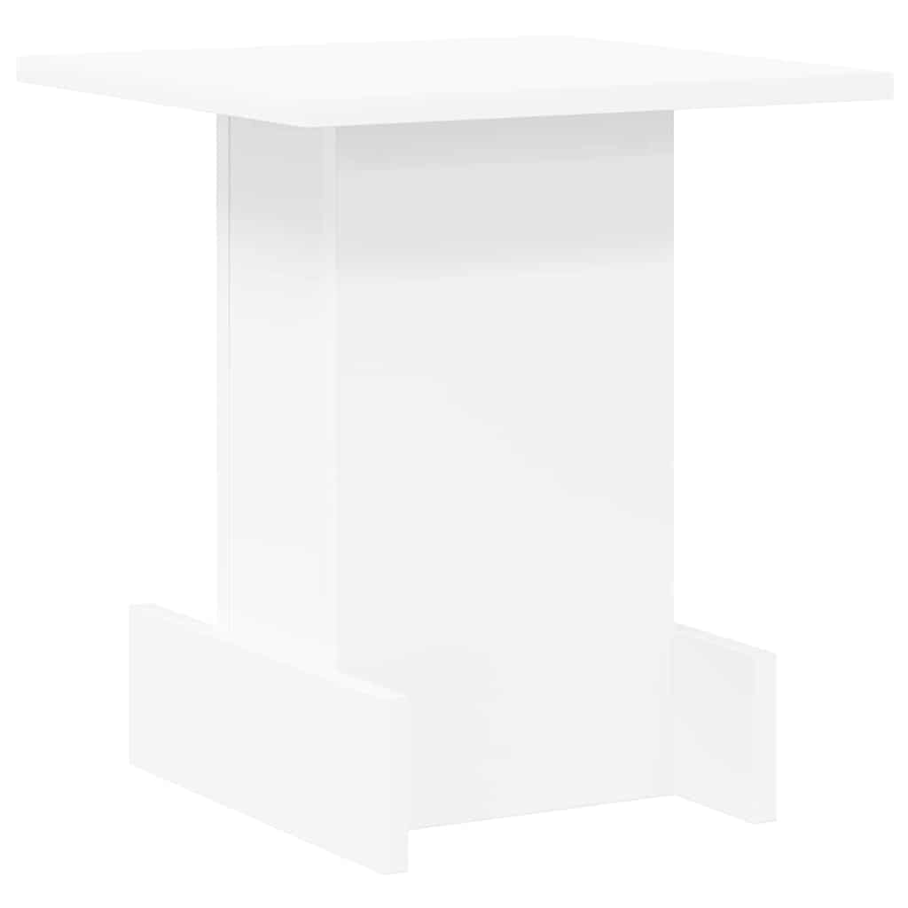 Table d'appoint Blanc 35,5 x 35 x 40 cm Bois d'ingénierie - XIOS