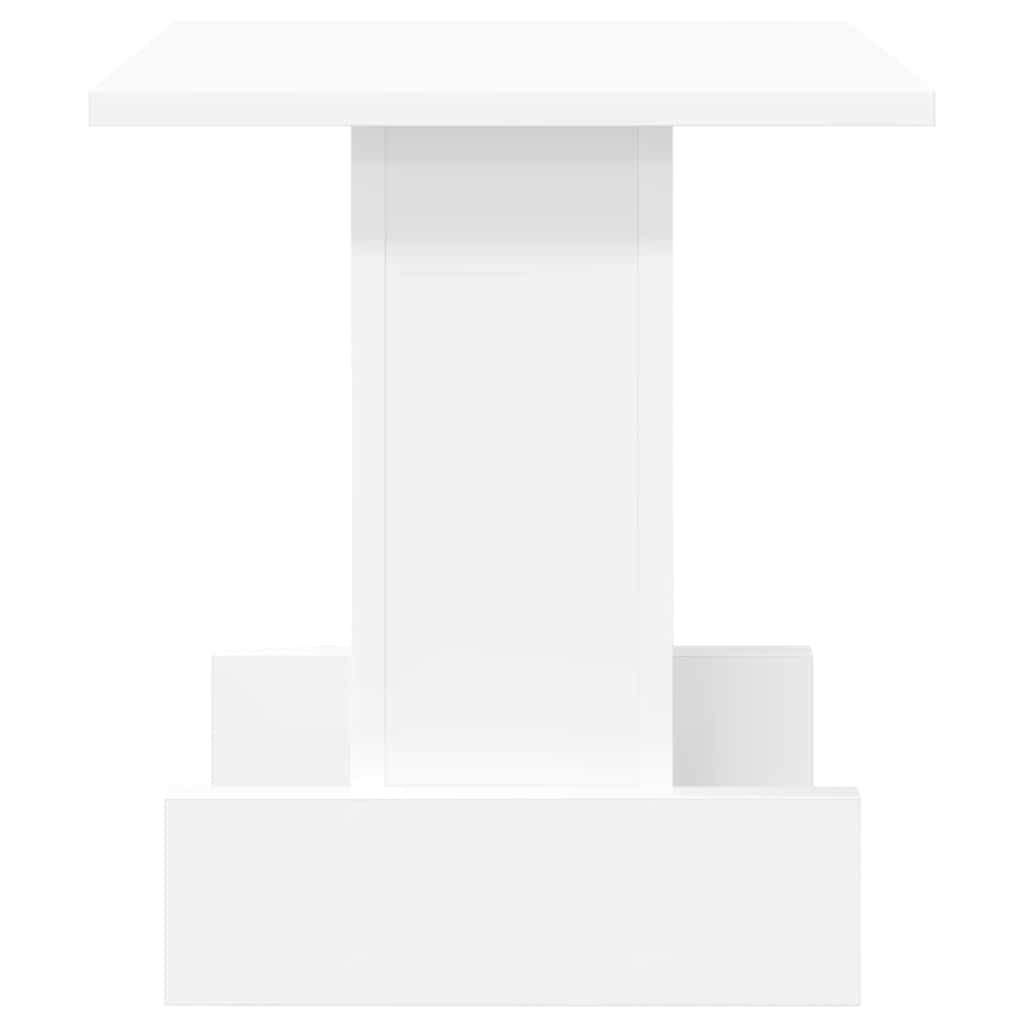 Table d'appoint Blanc 35,5 x 35 x 40 cm Bois d'ingénierie - XIOS