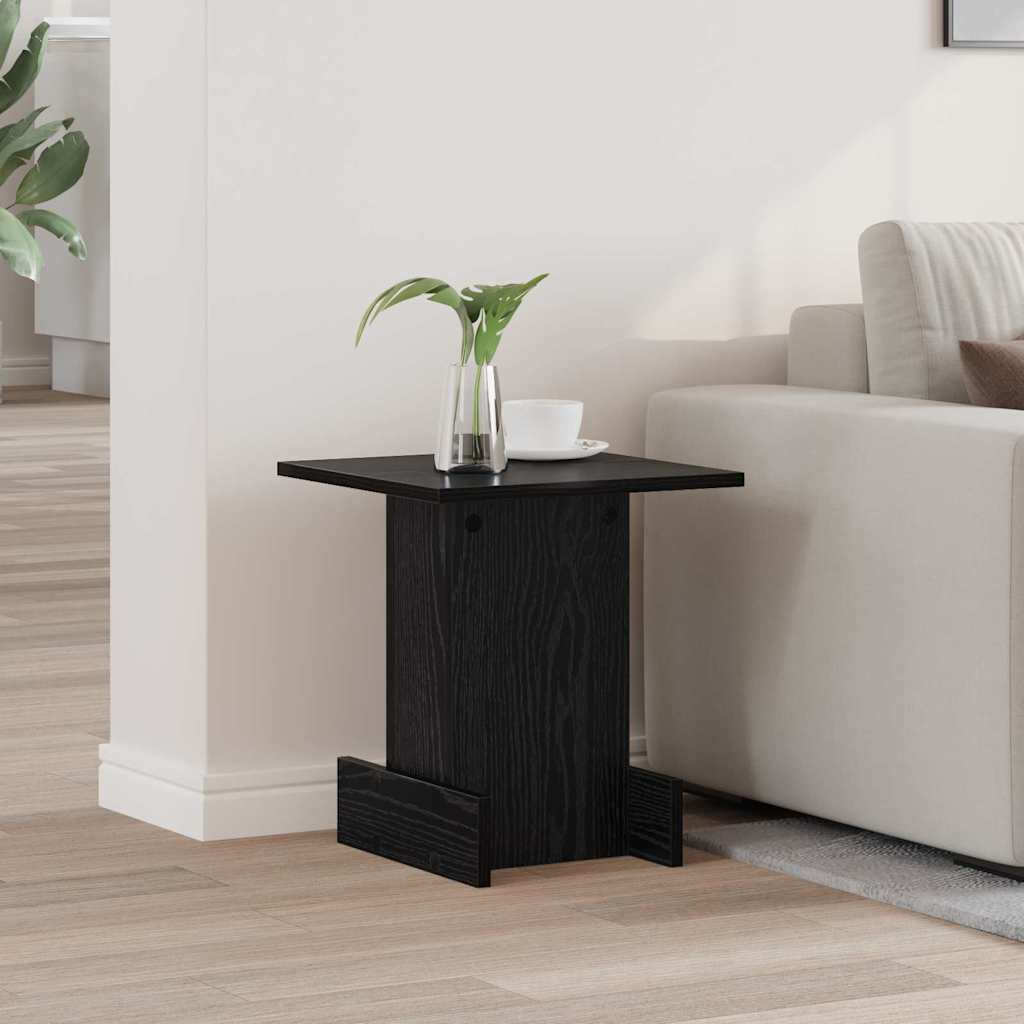 Table d'appoint Chêne noir 35,5 x 35 x 40 cm Bois d'ingénierie - XIOS
