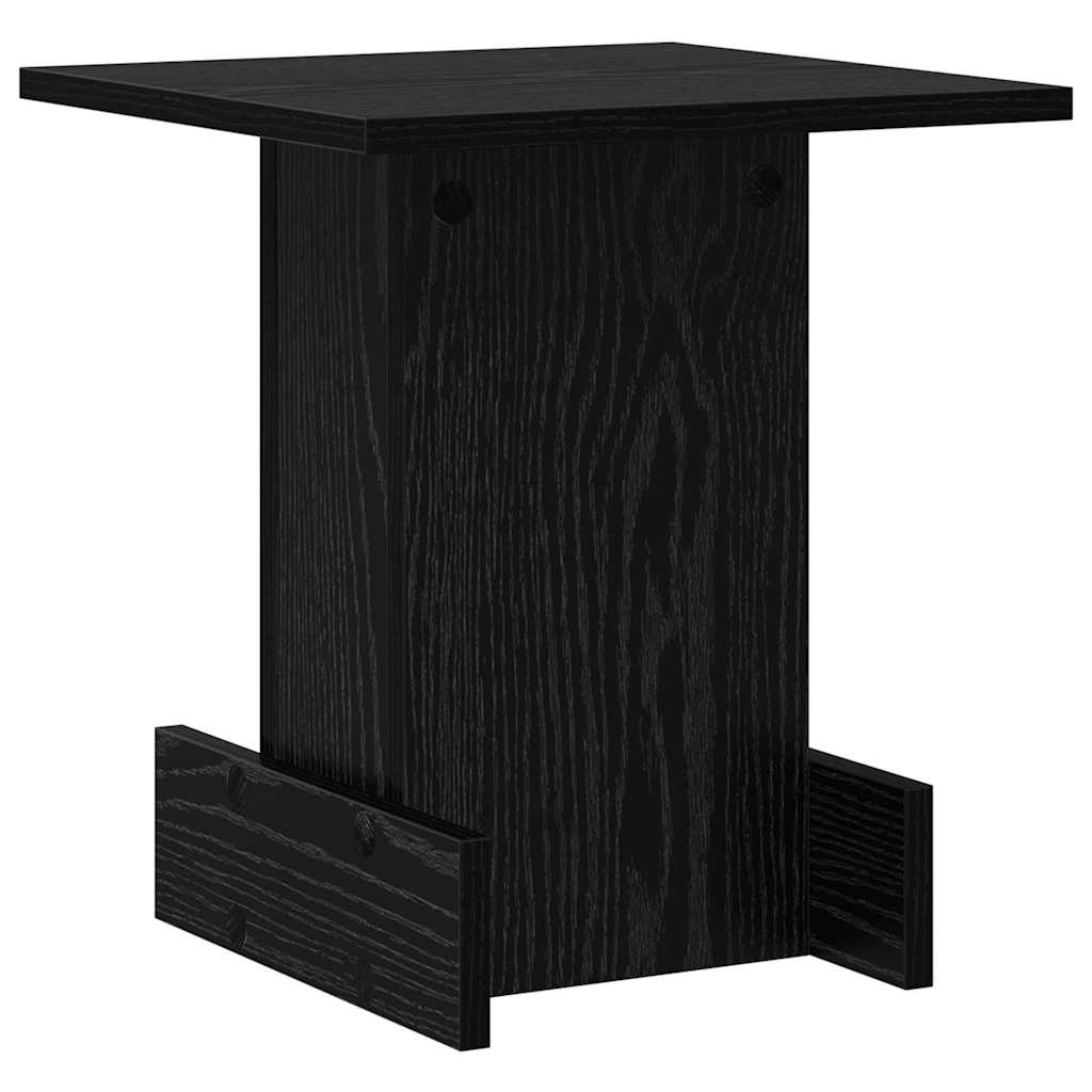 Table d'appoint Chêne noir 35,5 x 35 x 40 cm Bois d'ingénierie - XIOS