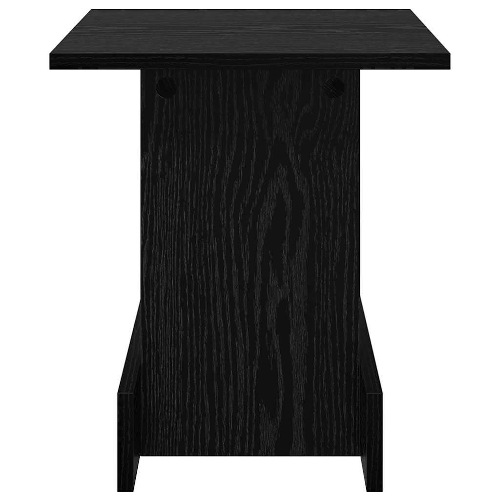 Table d'appoint Chêne noir 35,5 x 35 x 40 cm Bois d'ingénierie - XIOS