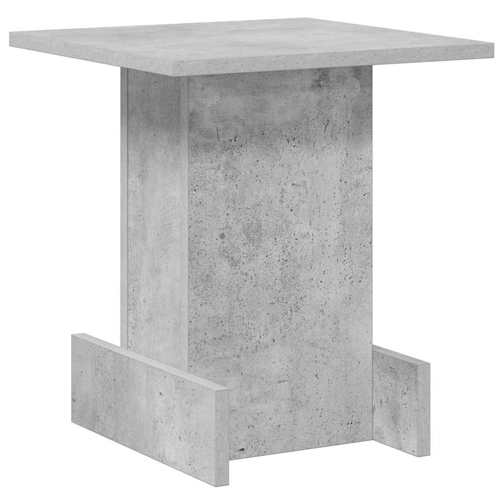 Table d'appoint Gris béton 35,5 x 35 x 40 cm Bois d'ingénierie - XIOS