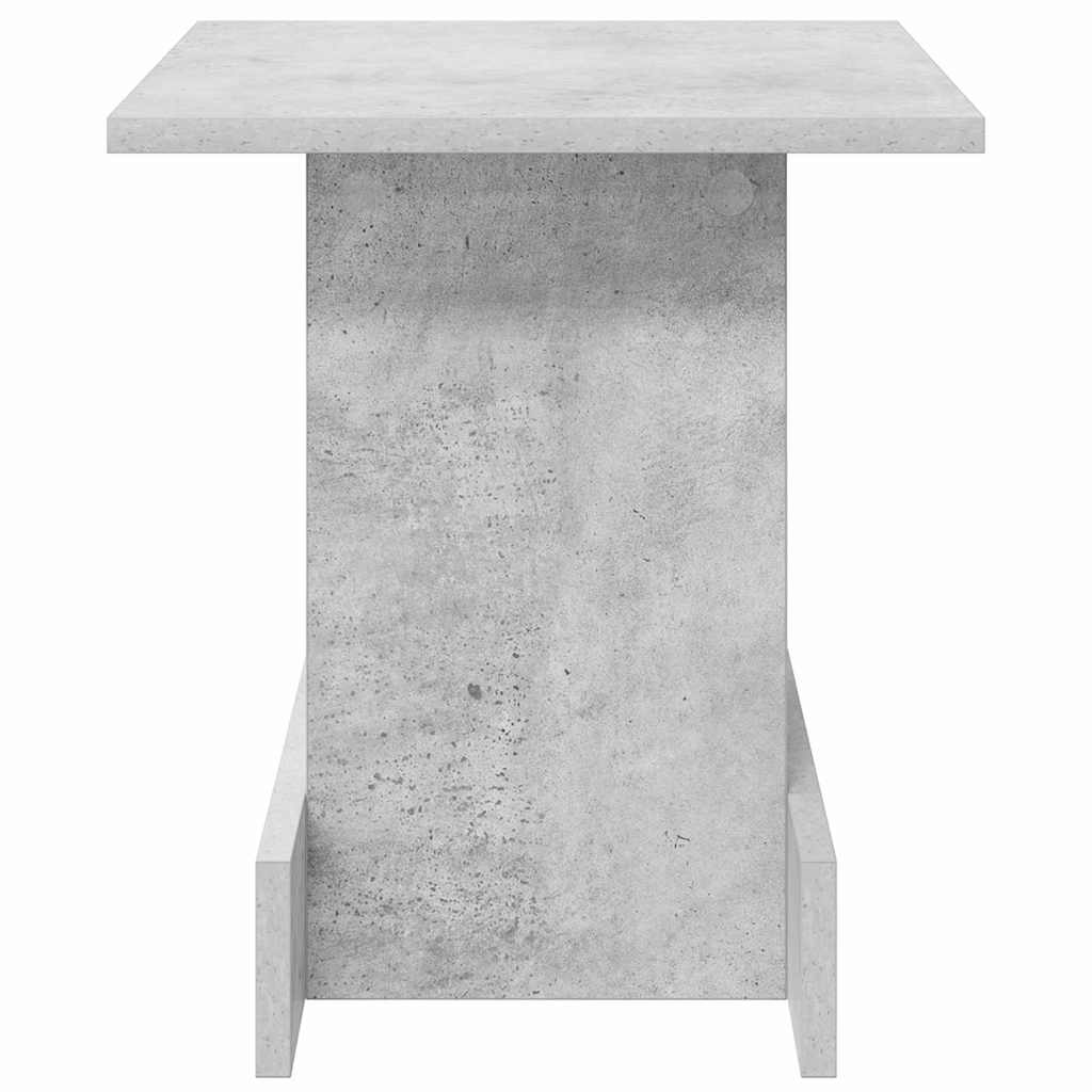 Table d'appoint Gris béton 35,5 x 35 x 40 cm Bois d'ingénierie - XIOS