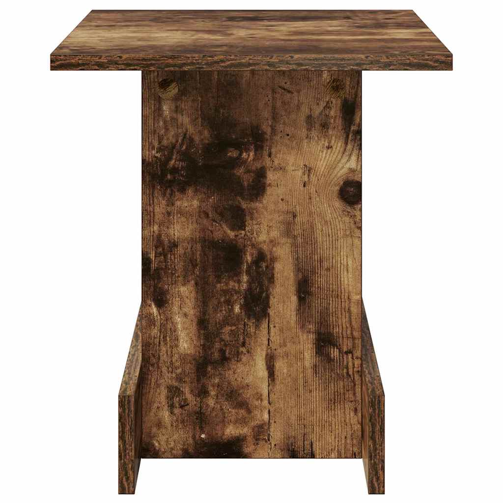 Table d'appoint Chêne fumé 35,5 x 35 x 40 cm Bois d'ingénierie - XIOS