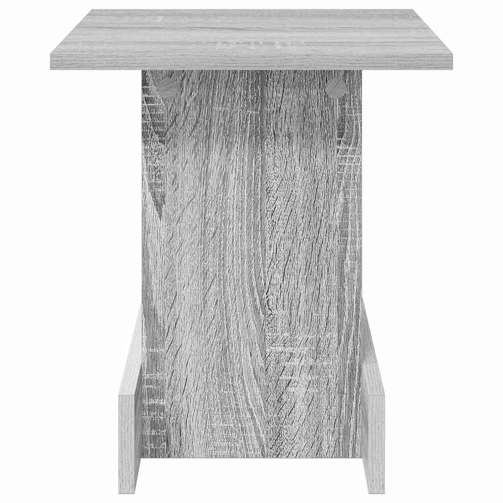 Table d'appoint Gris Sonoma 35,5 x 35 x 40 cm Bois d'ingénierie - XIOS