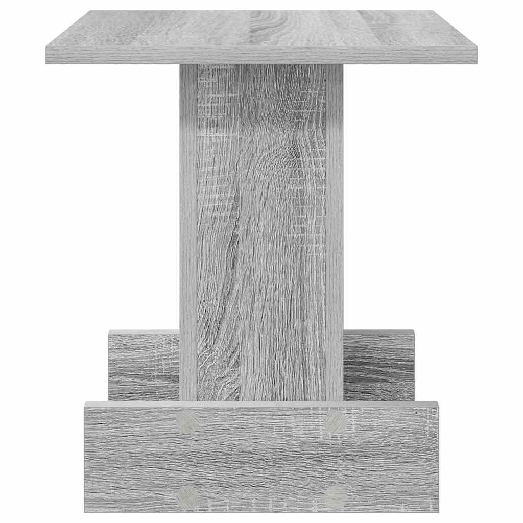 Table d'appoint Gris Sonoma 35,5 x 35 x 40 cm Bois d'ingénierie - XIOS