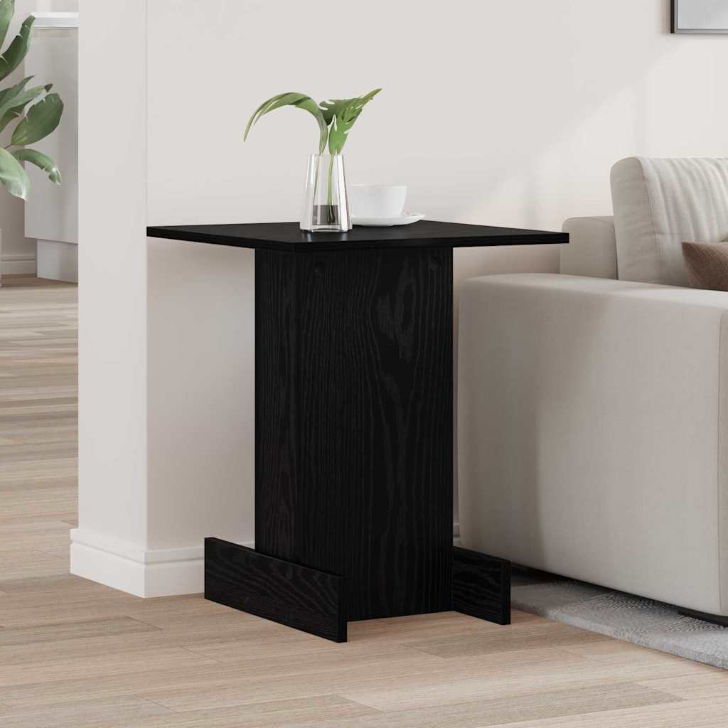 Table d'appoint Chêne noir 44,5 x 45 x 55 cm Bois d'ingénierie - XIOS