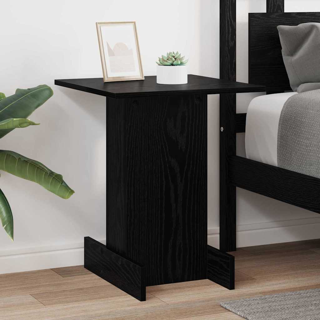 Table d'appoint Chêne noir 44,5 x 45 x 55 cm Bois d'ingénierie - XIOS