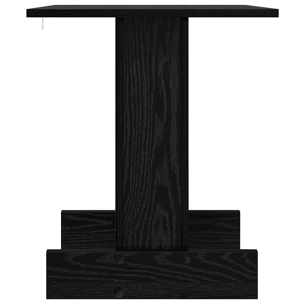 Table d'appoint Chêne noir 44,5 x 45 x 55 cm Bois d'ingénierie - XIOS