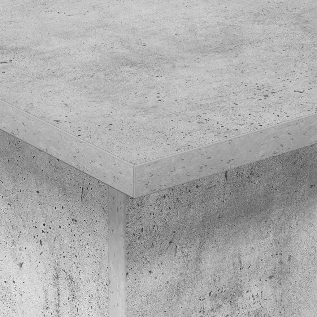 Table d'appoint Gris béton 44,5 x 45 x 55 cm Bois d'ingénierie - XIOS