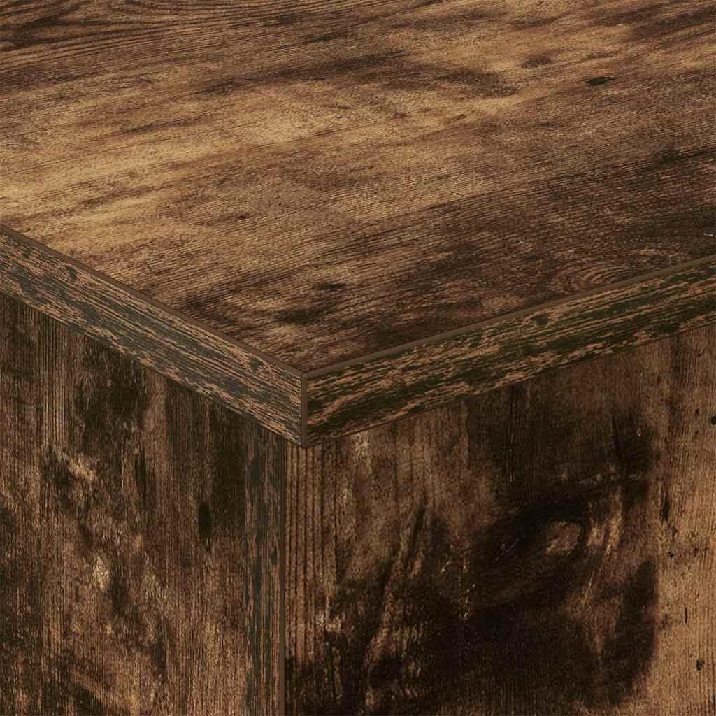 Table d'appoint Chêne fumé 44,5 x 45 x 55 cm Bois d'ingénierie - XIOS