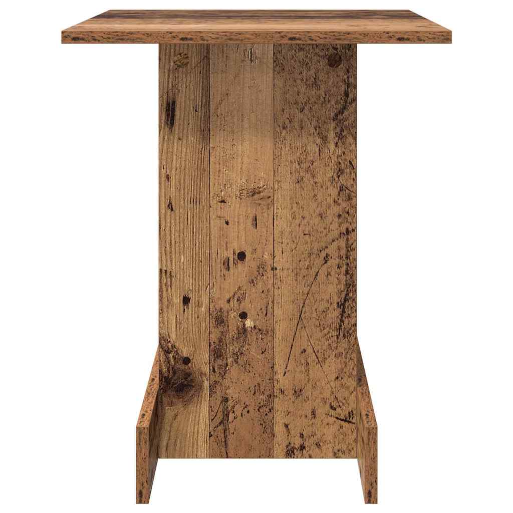 Table d'appoint Bois ancien 44,5 x 45 x 55 cm Bois d'ingénierie - XIOS