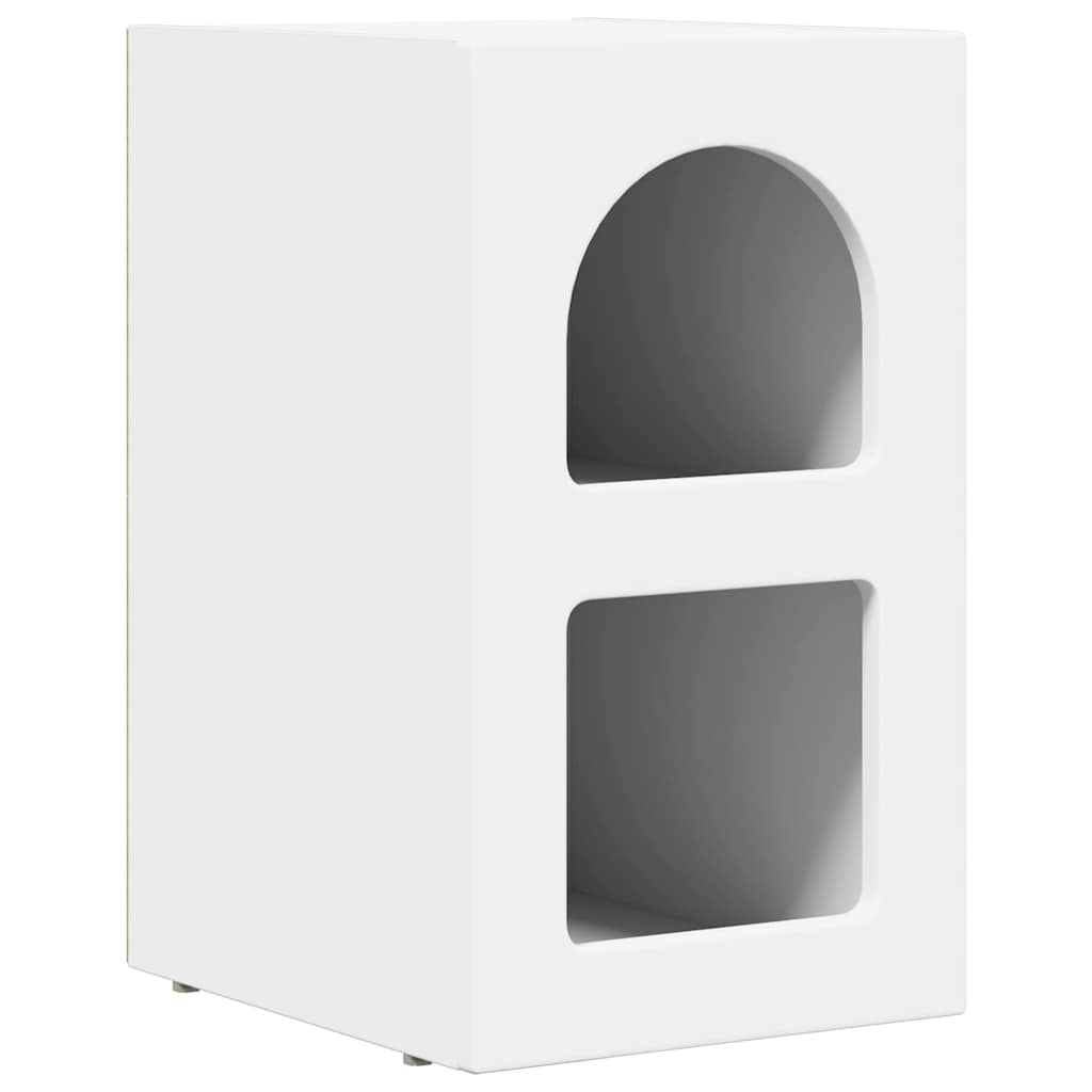 Table de chevet 2 pcs Blanc 29,5 x 33,5 x 50 cm - XIOS