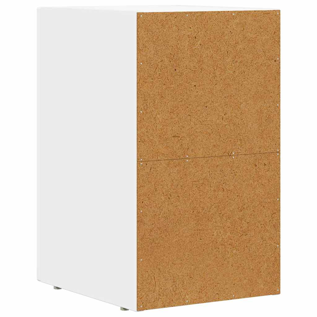 Table de chevet 2 pcs Blanc 29,5 x 33,5 x 50 cm - XIOS