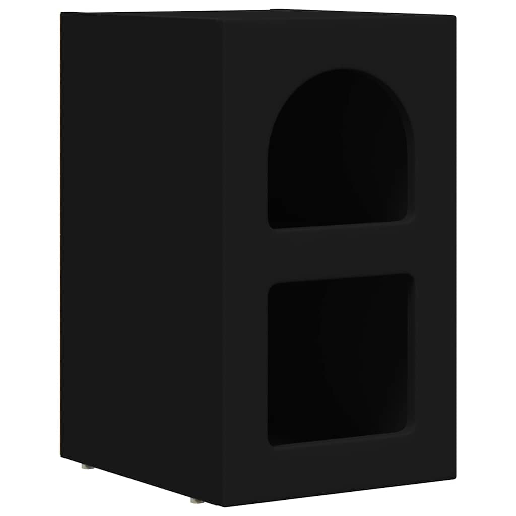 Table de chevet 2 pcs Noir 29,5 x 33,5 x 50 cm - XIOS