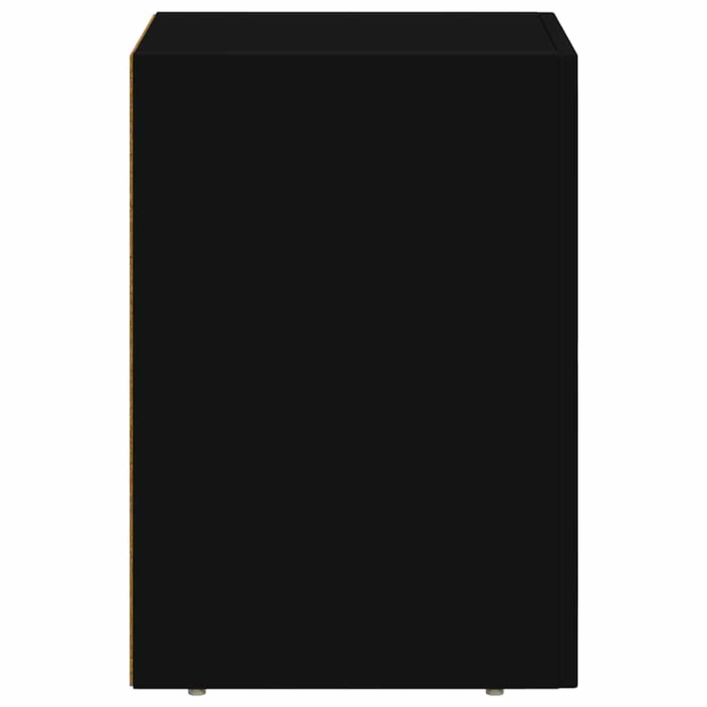 Table de chevet 2 pcs Noir 29,5 x 33,5 x 50 cm - XIOS