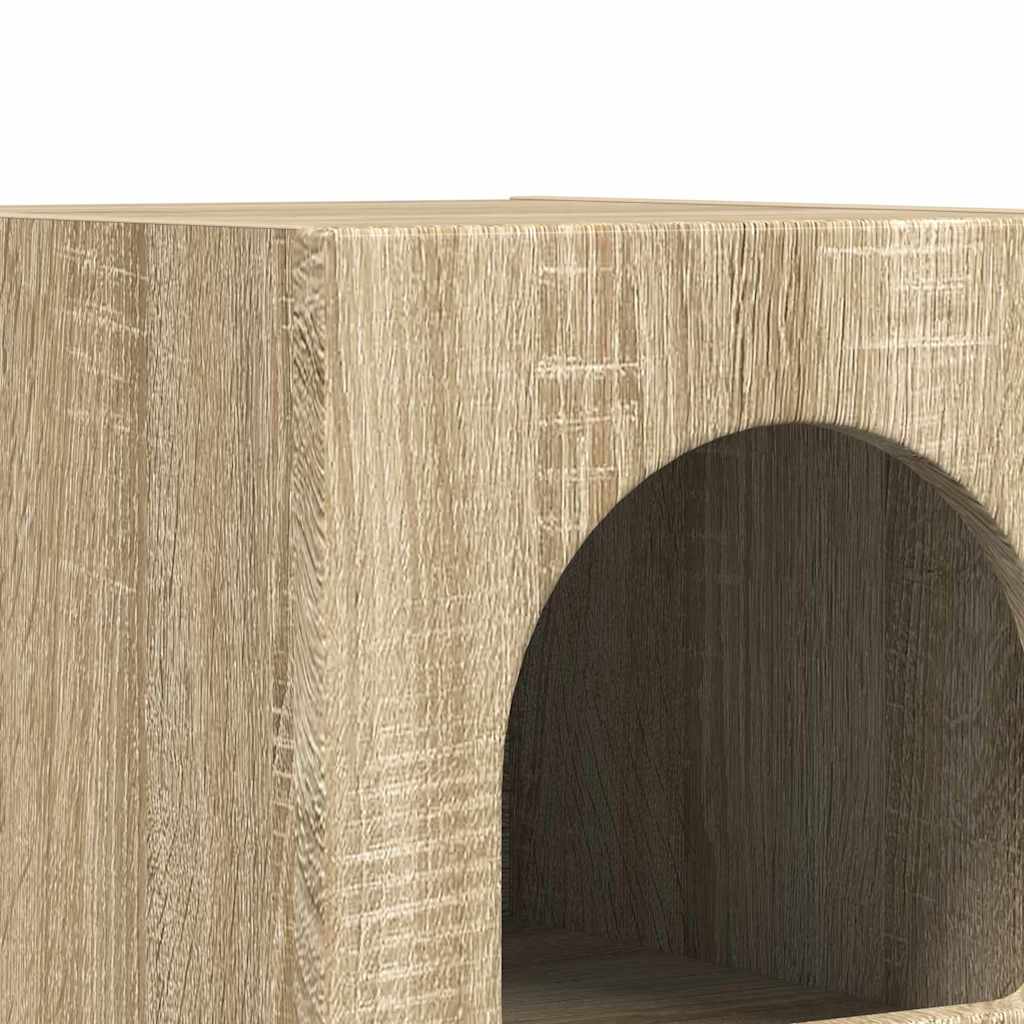 Table de chevet 2 pcs Chêne Sonoma 29,5 x 33,5 x 50 cm - XIOS