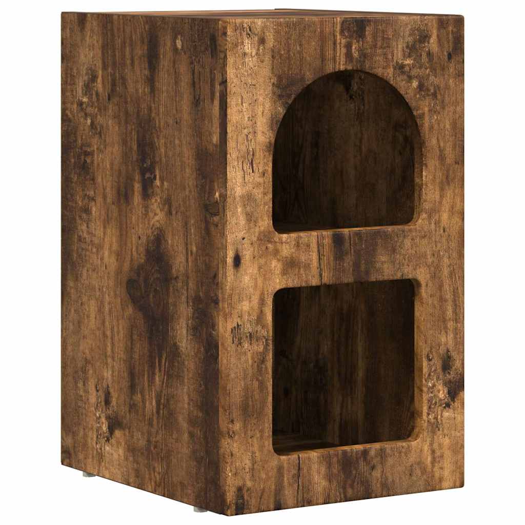 Table de chevet 2 pcs Chêne fumé 29,5 x 33,5 x 50 cm - XIOS