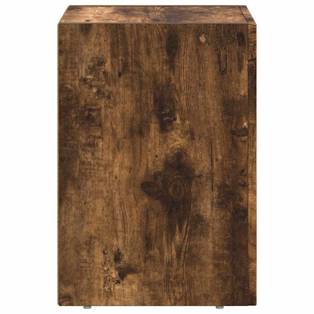 Table de chevet 2 pcs Chêne fumé 29,5 x 33,5 x 50 cm - XIOS