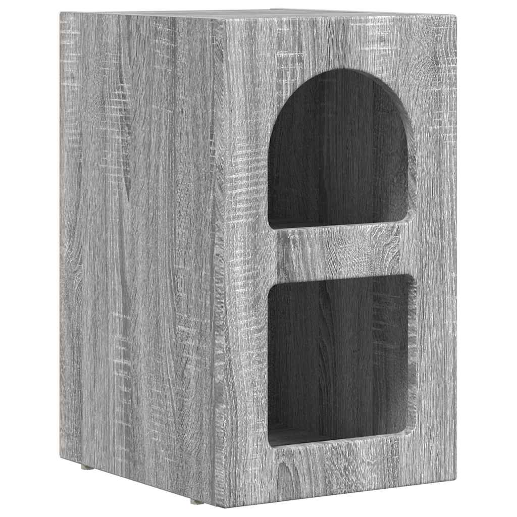 Table de chevet 2 pcs Gris Sonoma 29,5 x 33,5 x 50 cm - XIOS