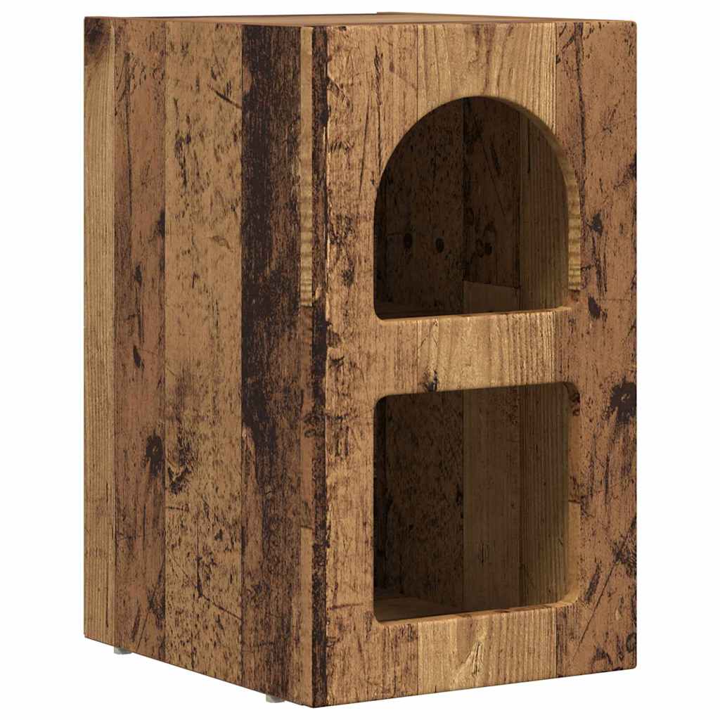 Table de chevet 2 pcs Bois ancien 29,5 x 33,5 x 50 cm - XIOS