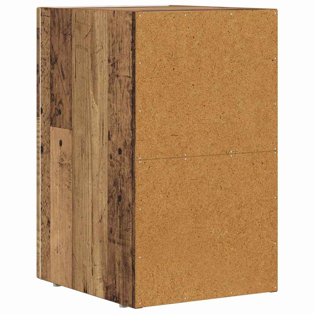 Table de chevet 2 pcs Bois ancien 29,5 x 33,5 x 50 cm - XIOS