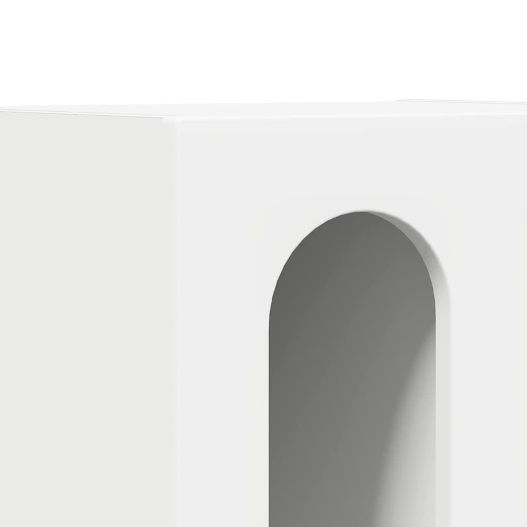 Table de chevet Blanc 40 x 35 x 50 cm Bois d'ingénierie - XIOS