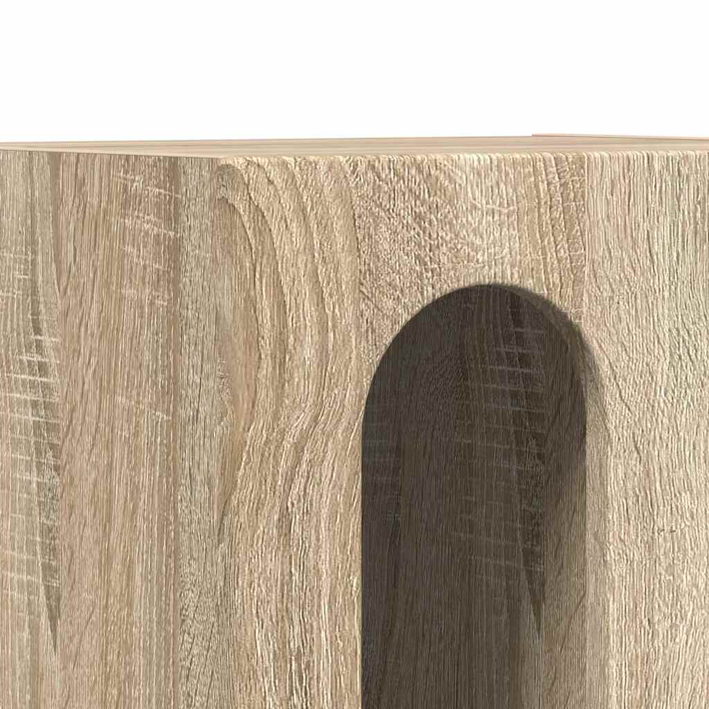 Table de chevet Chêne Sonoma 40 x 35 x 50 cm Bois d'ingénierie - XIOS