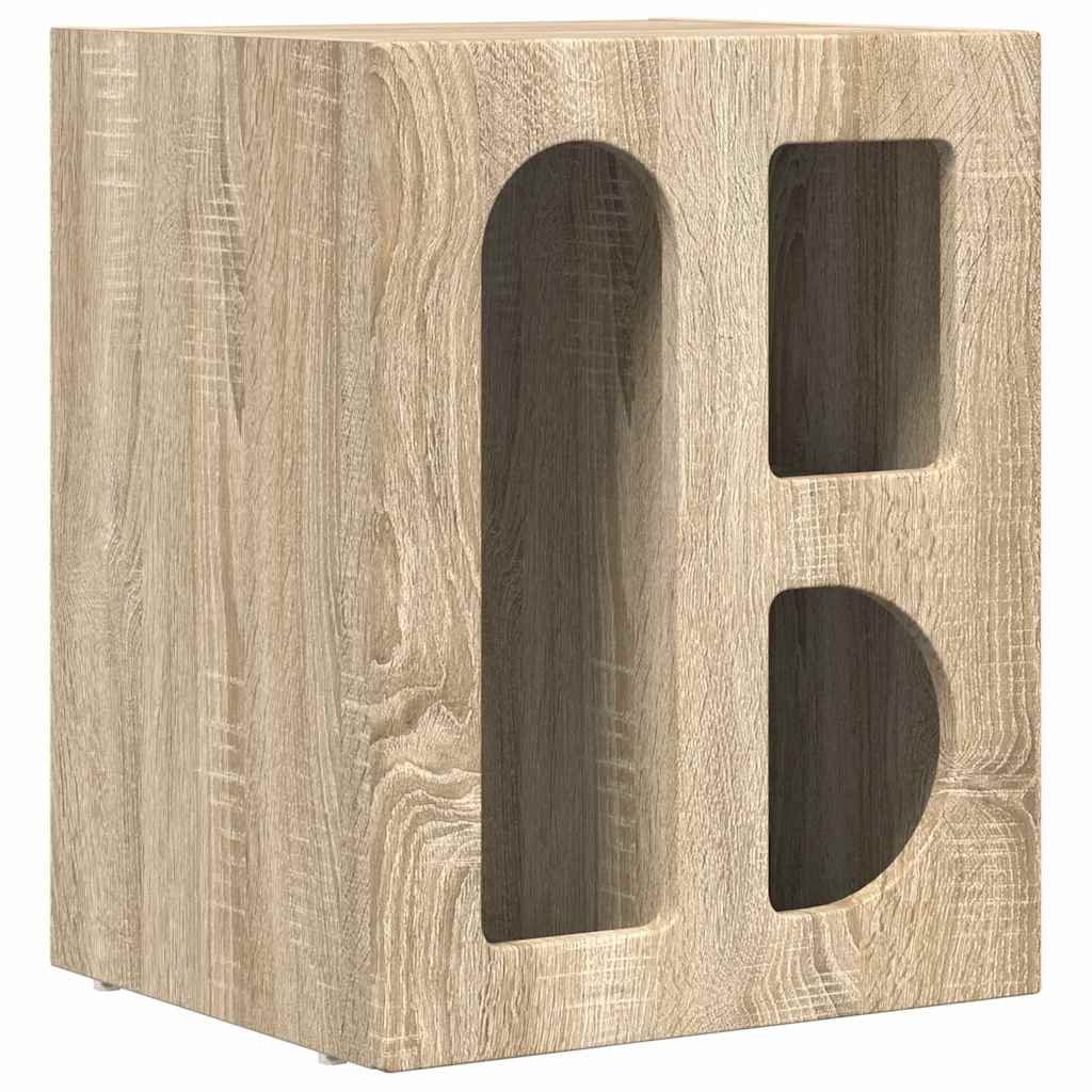 Table de chevet 2 pcs Chêne Sonoma 40 x 35 x 50 cm - XIOS