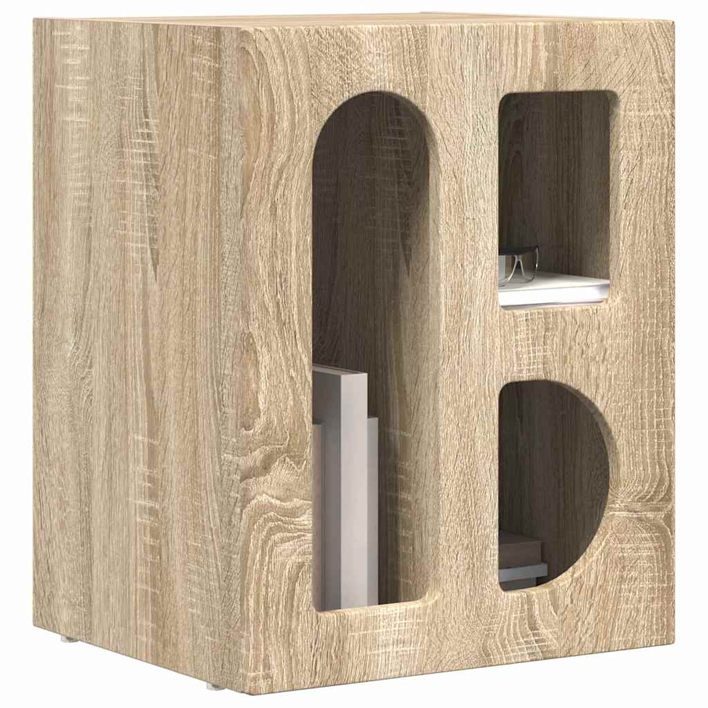 Table de chevet 2 pcs Chêne Sonoma 40 x 35 x 50 cm - XIOS
