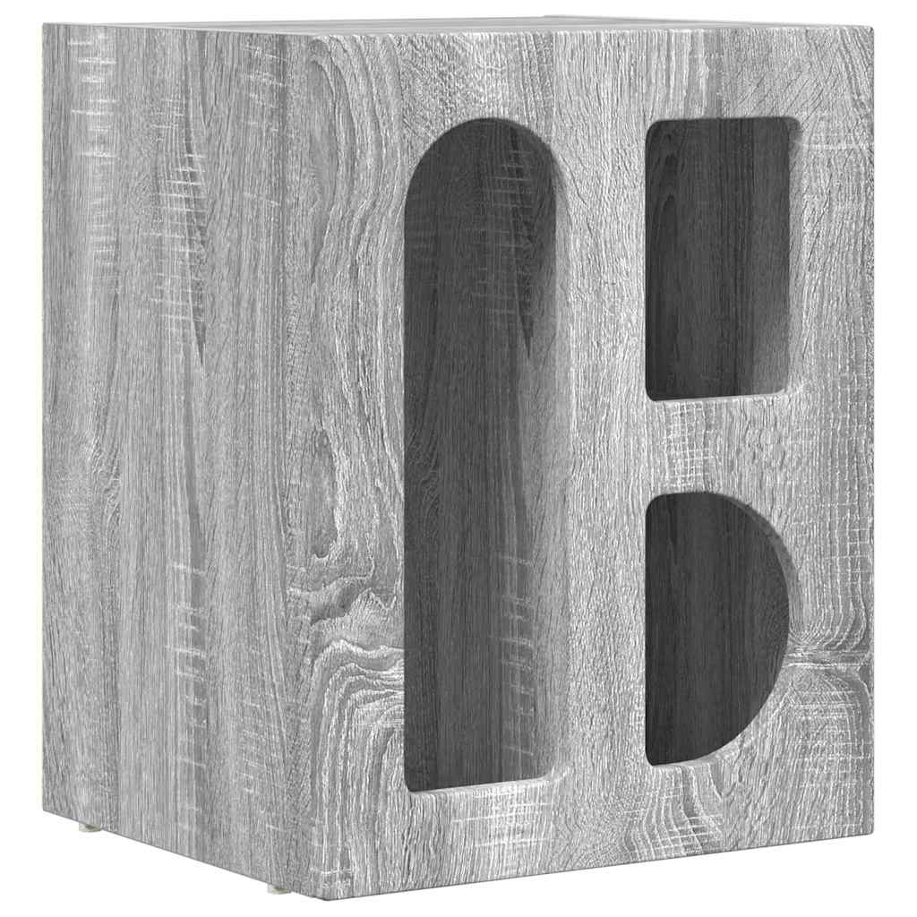 Table de chevet 2 pcs Gris Sonoma 40 x 35 x 50 cm - XIOS