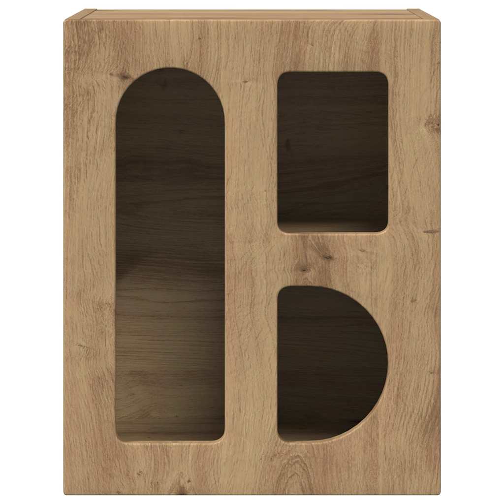 Table de chevet 2 pcs Chêne artisanal 40 x 35 x 50 cm - XIOS