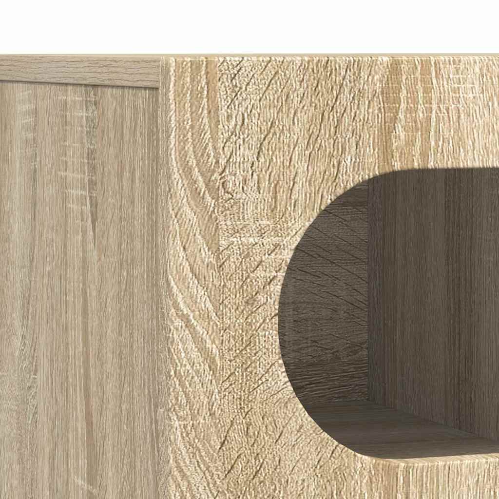 Meuble TV Chêne Sonoma 100 x 35 x 40 cm Bois d'ingénierie - XIOS