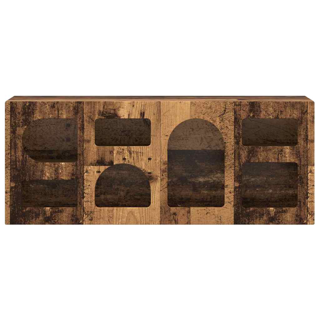 Meuble TV Bois ancien 100 x 35 x 40 cm Bois d'ingénierie - XIOS
