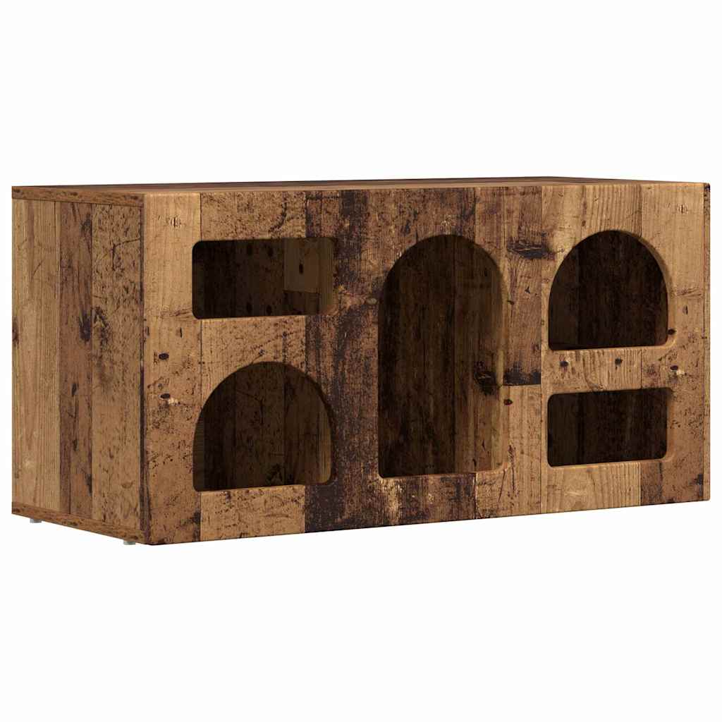 Meuble TV Bois ancien 80 x 35 x 40 cm Bois d'ingénierie - XIOS