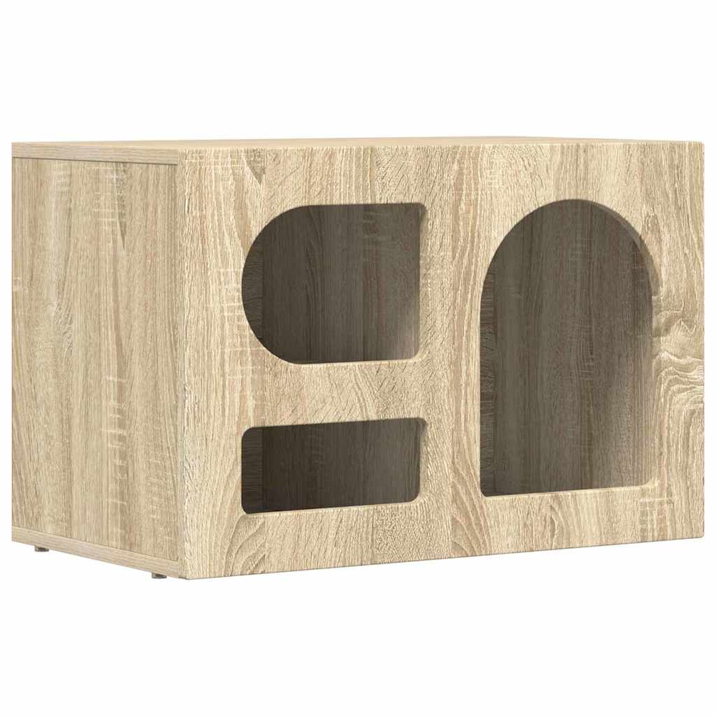 Meuble TV ELST 60 x 35 x 40 cm Chêne Sonoma Bois d'ingénierie - XIOS