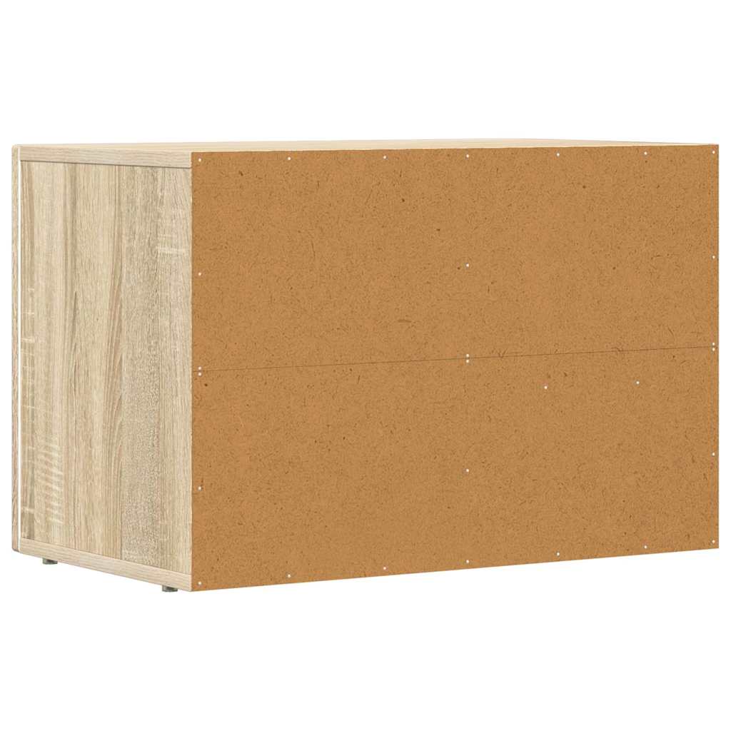 Meuble TV ELST 60 x 35 x 40 cm Chêne Sonoma Bois d'ingénierie - XIOS