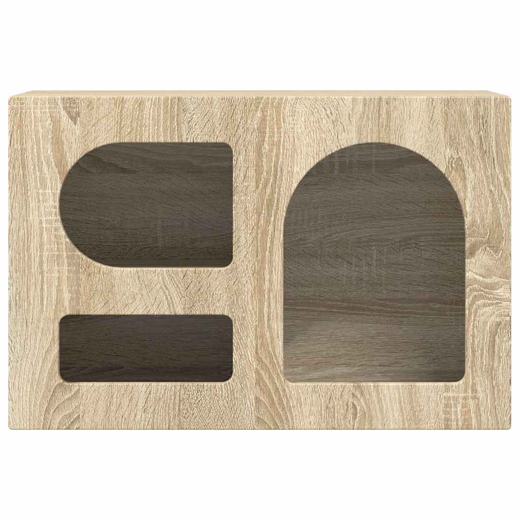 Meuble TV ELST 60 x 35 x 40 cm Chêne Sonoma Bois d'ingénierie - XIOS