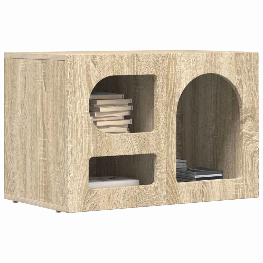 Meuble TV ELST 60 x 35 x 40 cm Chêne Sonoma Bois d'ingénierie - XIOS