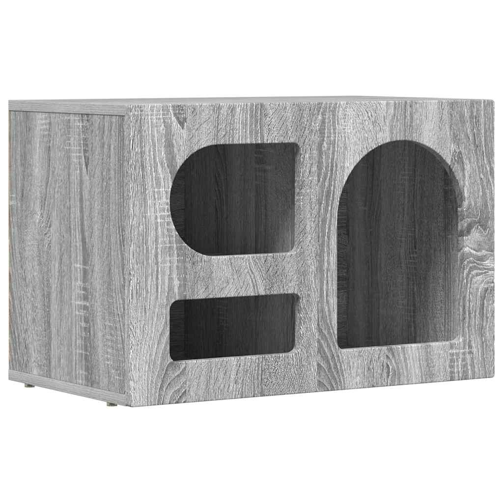 Meuble TV ELST 60 x 35 x 40 cm Gris Sonoma Bois d'ingénierie - XIOS