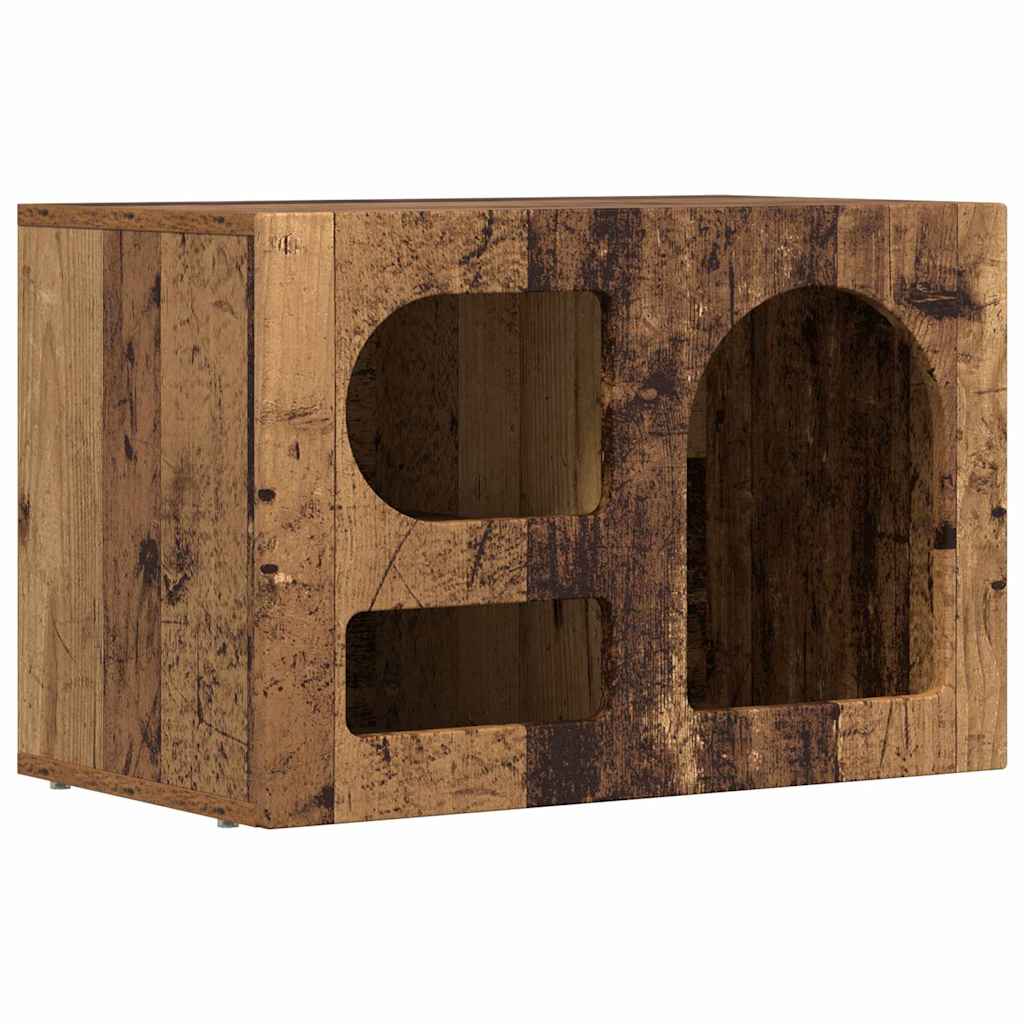 Meuble TV ELST 60 x 35 x 40 cm Bois ancien Bois d'ingénierie - XIOS