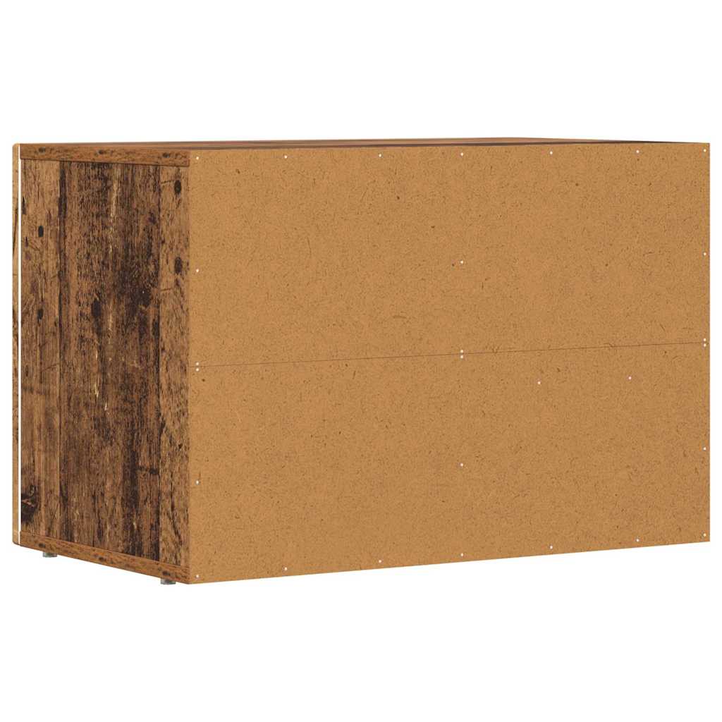 Meuble TV ELST 60 x 35 x 40 cm Bois ancien Bois d'ingénierie - XIOS