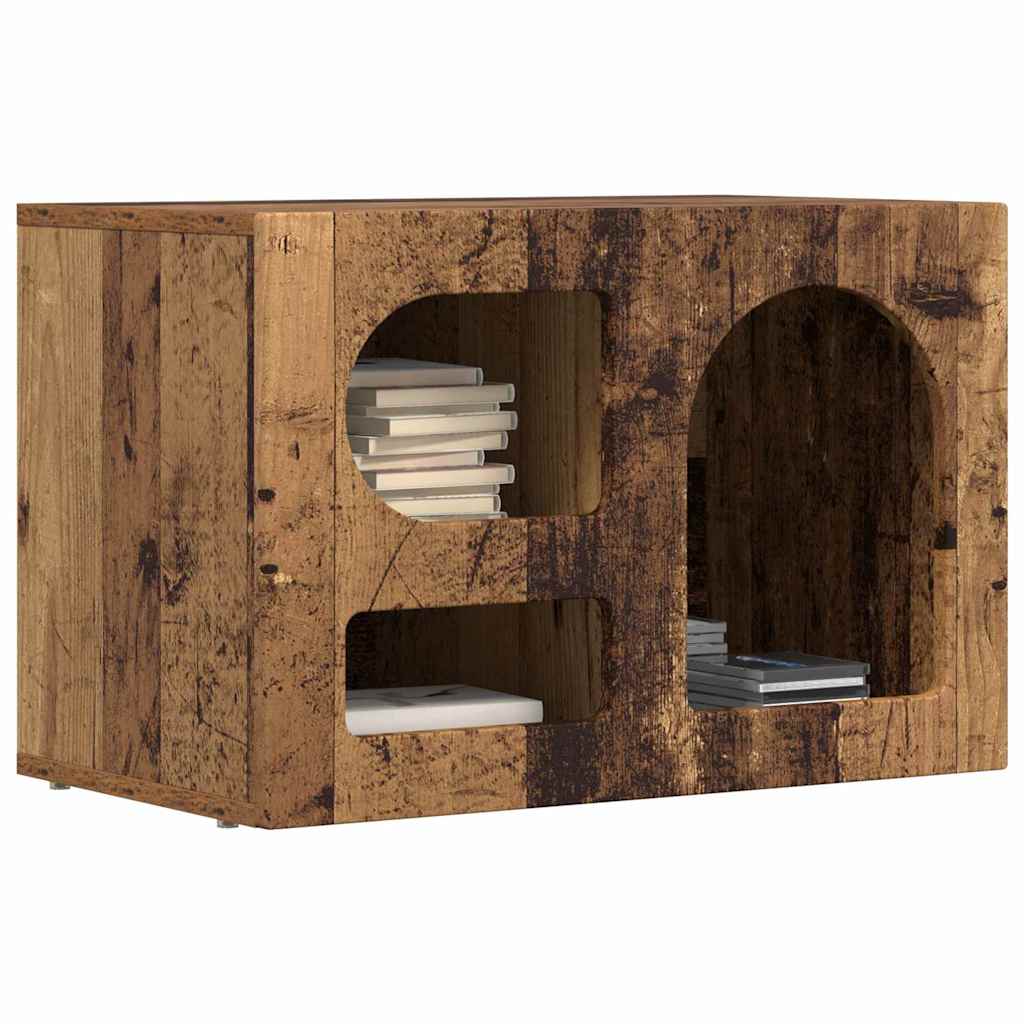 Meuble TV ELST 60 x 35 x 40 cm Bois ancien Bois d'ingénierie - XIOS