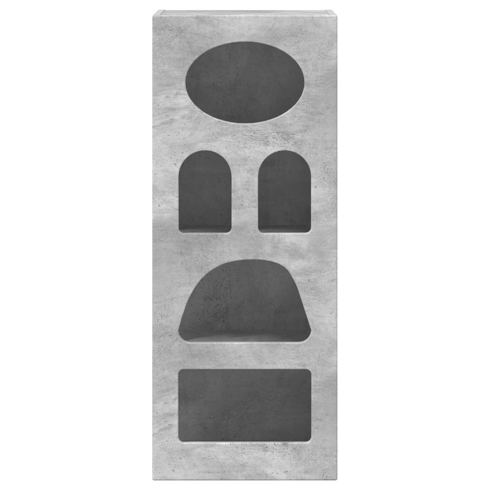 Buffet Gris béton 40 x 35 x 100,5 cm Bois d'ingénierie - XIOS