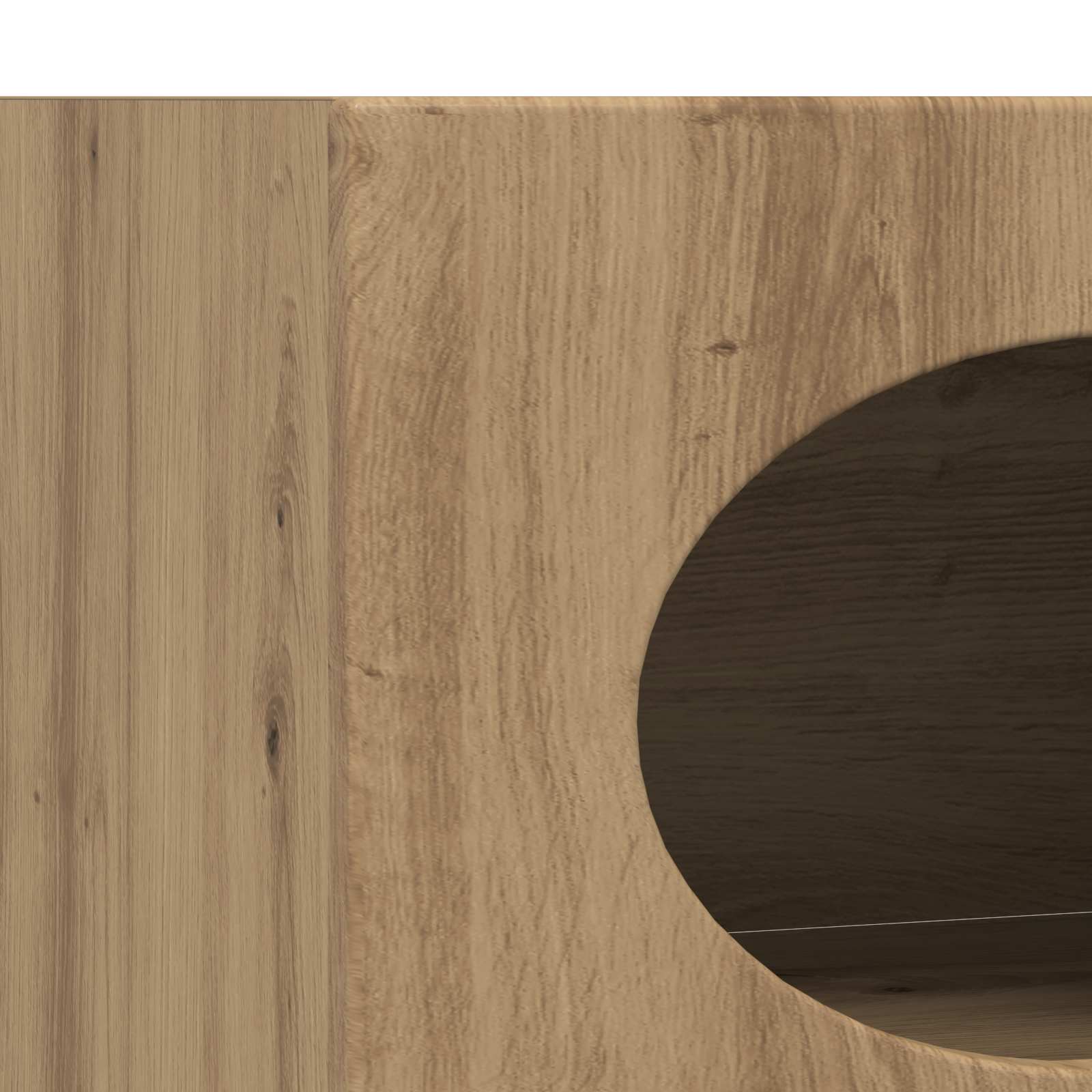 Buffet Chêne artisanal 40 x 35 x 100,5 cm Bois d'ingénierie - XIOS