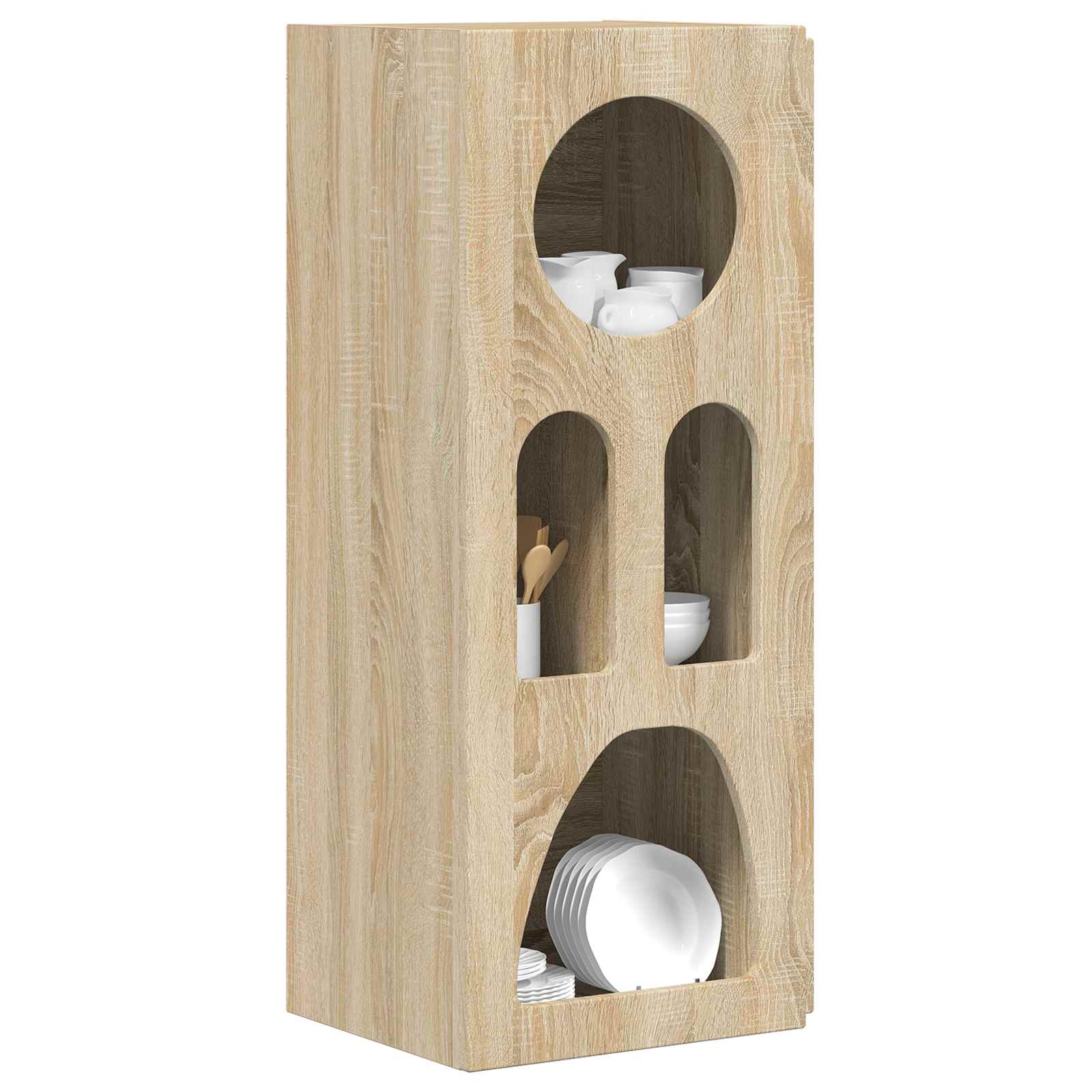 Buffet Chêne Sonoma 40 x 35 x 100.5 cm Bois d'ingénierie - XIOS
