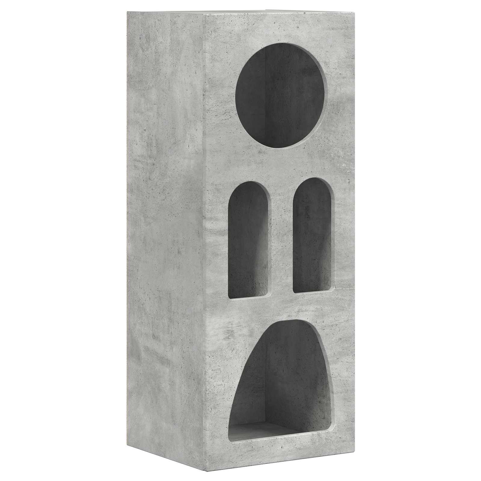 Buffet Gris béton 40 x 35 x 100.5 cm Bois d'ingénierie - XIOS