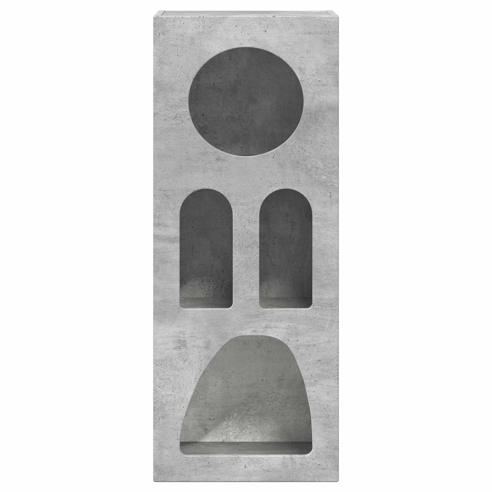 Buffet Gris béton 40 x 35 x 100.5 cm Bois d'ingénierie - XIOS