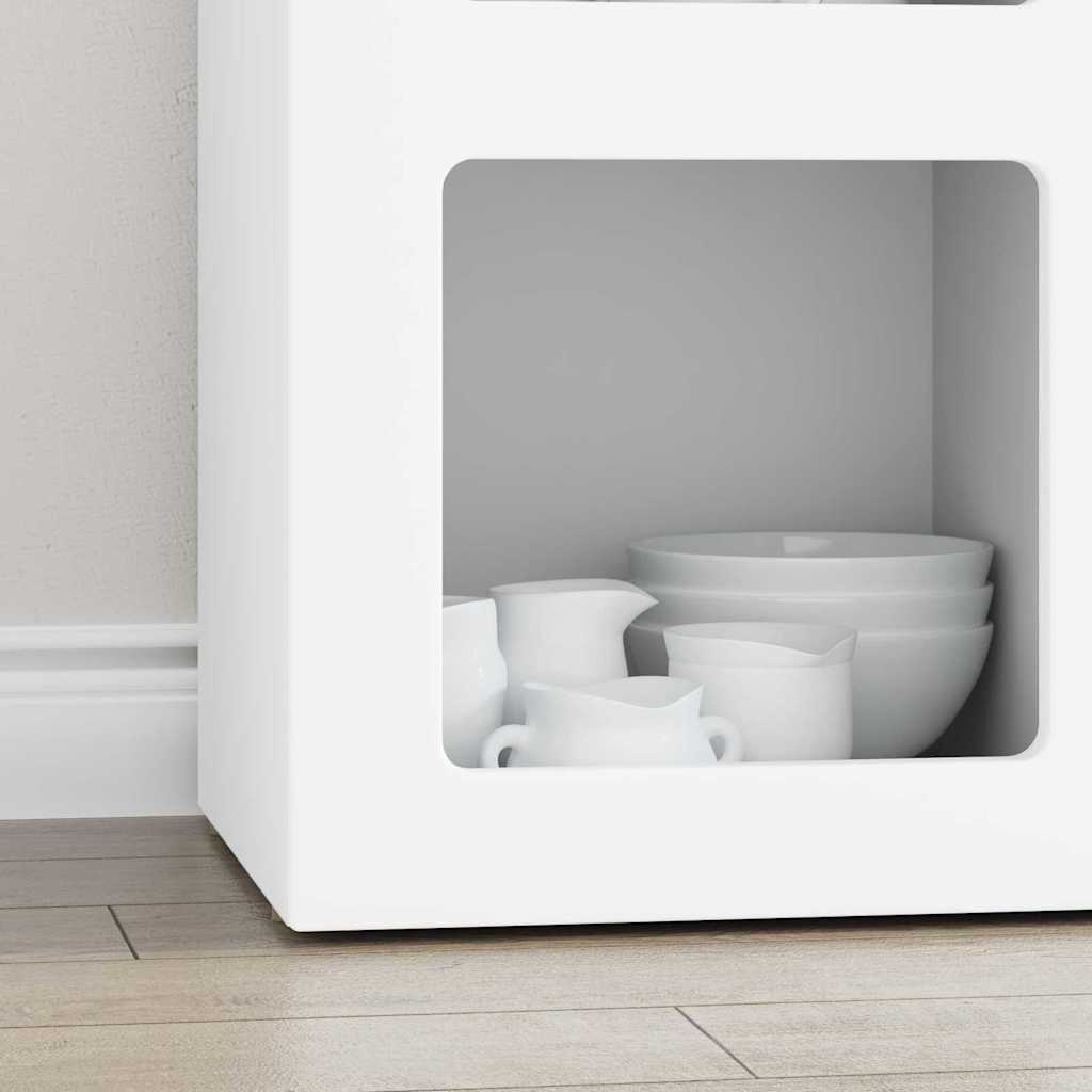 Buffet Blanc 59 x 35 x 80,5 cm Bois d'ingénierie - XIOS