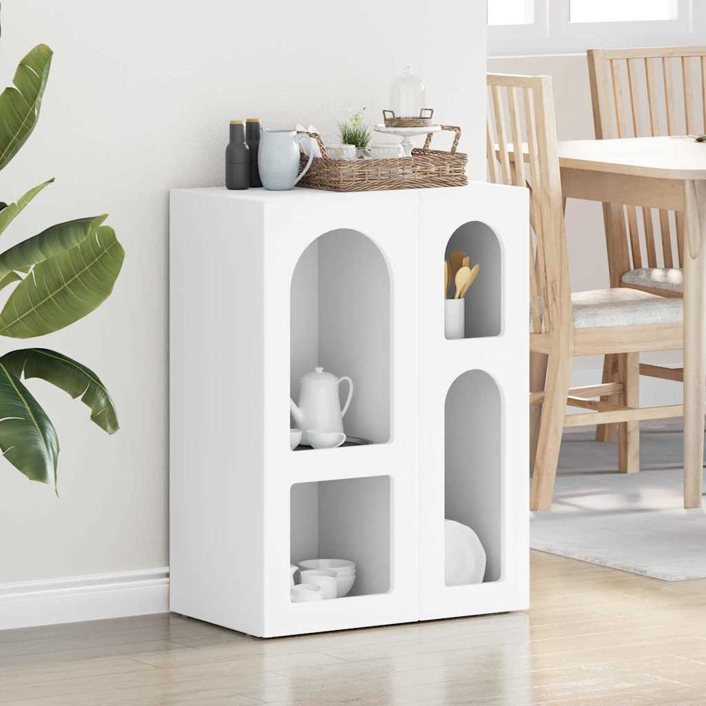 Buffet Blanc 59 x 35 x 80,5 cm Bois d'ingénierie - XIOS